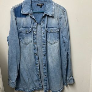 Lane Bryant Denim Shirt